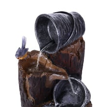 76cm Berta 3 Tier Solar Fountain with LED